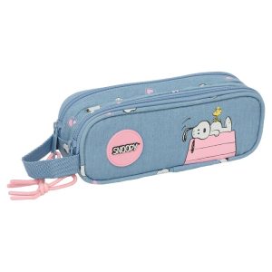 Peanuts Snoopy double pencil case