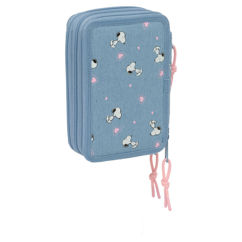 Peanuts Snoopy triple pencil case 37pcs - Image 3