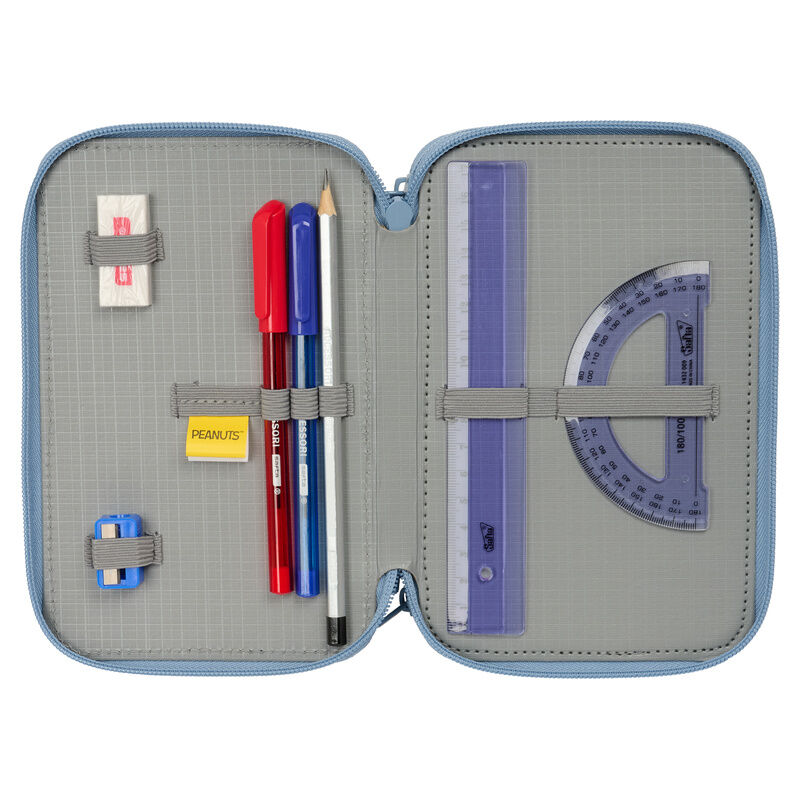 Peanuts Snoopy triple pencil case 37pcs - Image 5