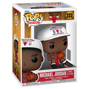 POP figure NBA Chicago Bulls Michael Jordan 3 Times in a Row