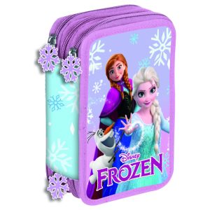 Disney Frozen triple pencil case