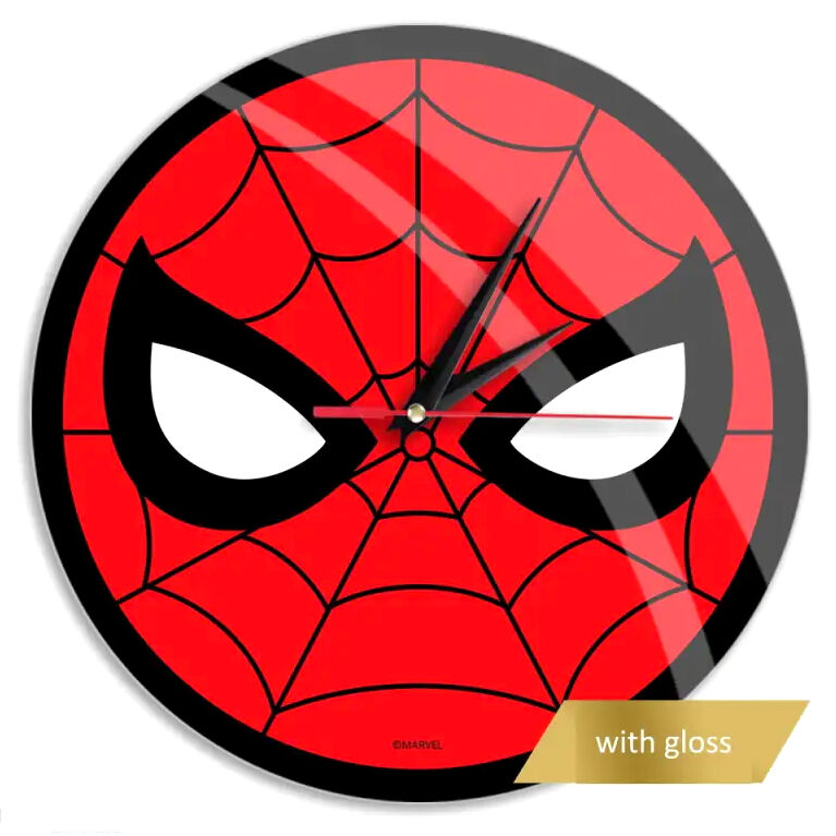 Marvel Spiderman wall clock