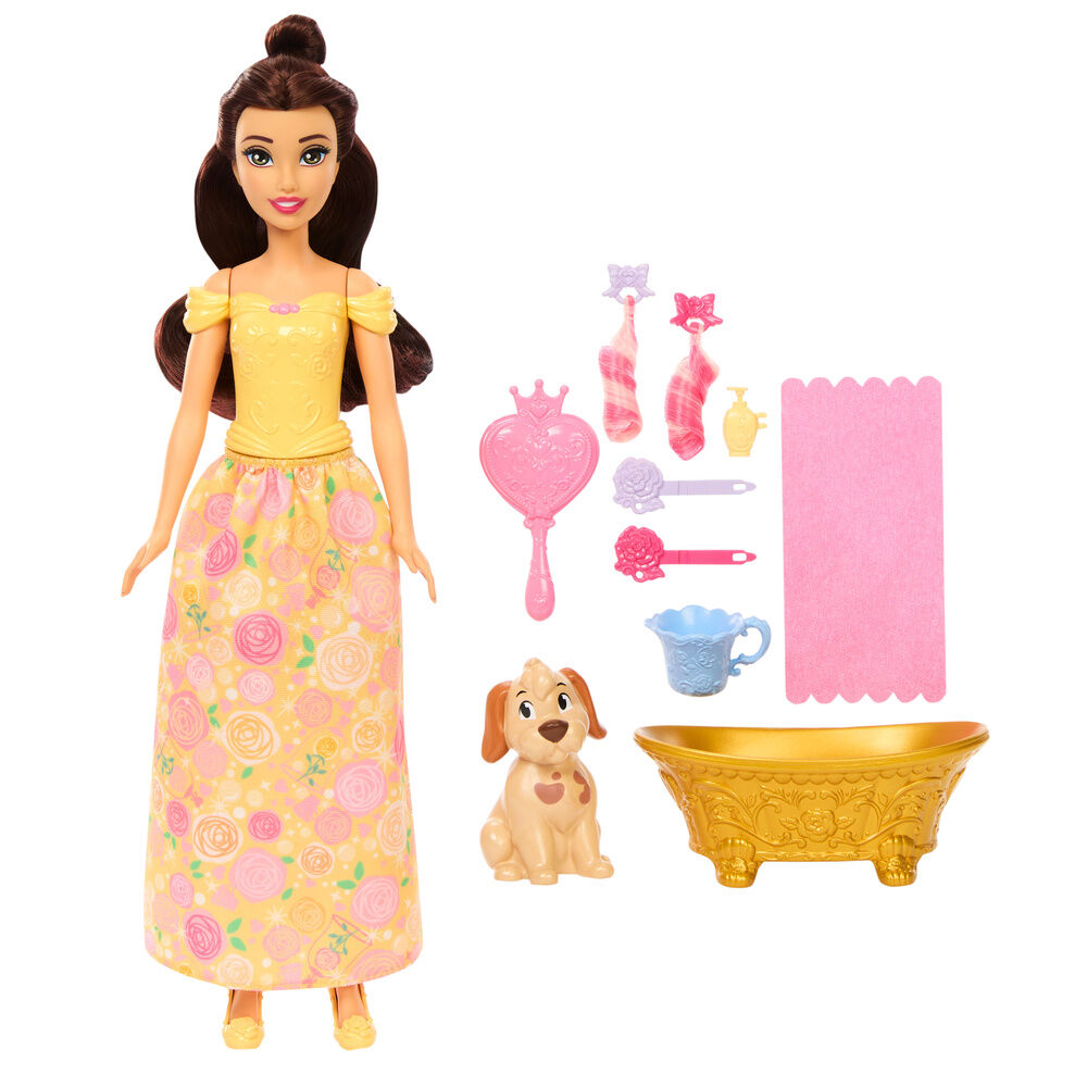 Disney The Beauty and the Beast Belle Bath and Brush Dog doll - Image 2