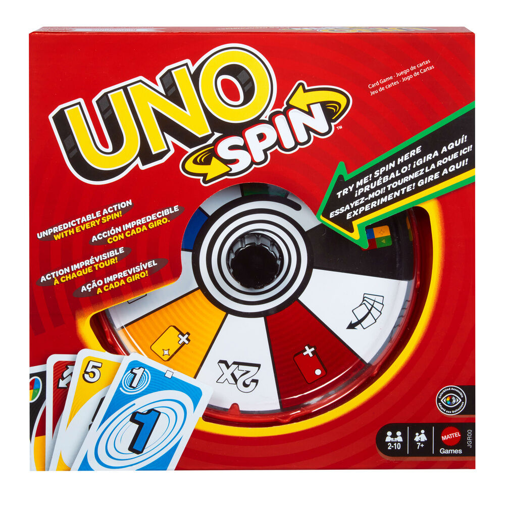 UNO Spin card game
