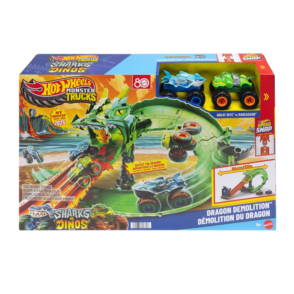 Hot Wheels Monster Trucks Dragon Demolition - Image 2