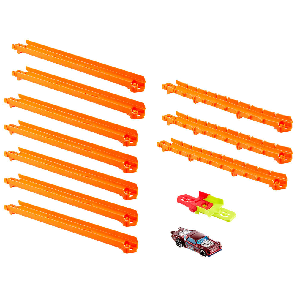 Hot Wheels Track Builder basic pack + car - Image 3