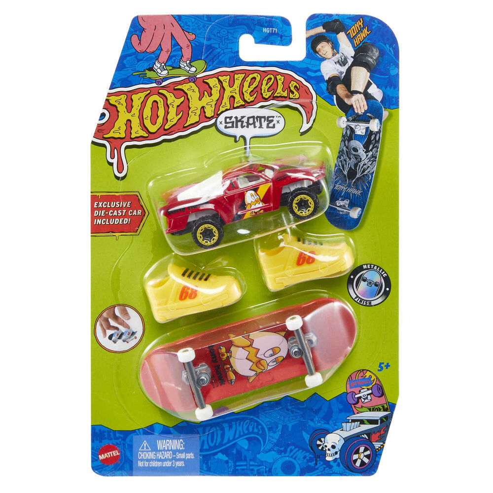 Hot Wheels assorted Skate + Car - Image 3