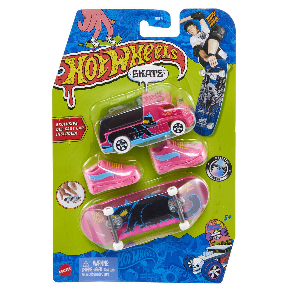 Hot Wheels assorted Skate + Car - Image 6