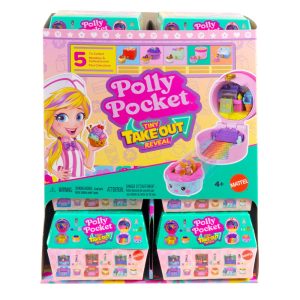 Polly Pocket Tiny Take Out Reveal assorted surprise case