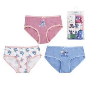 Disney Stitch pack 3 assorted knickers