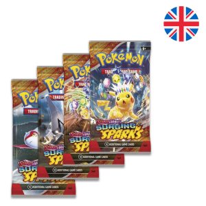 English Pokemon Scarlet & Purple Fulgurating Sparks Collectible card game assorted envelope