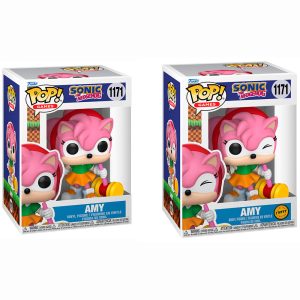 POP figure Sonic The Hedgehog Amy 5 + 1 Chase