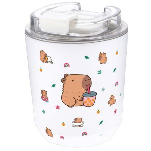 Capibara Bubble Tea Thermos flask coffee 280ml