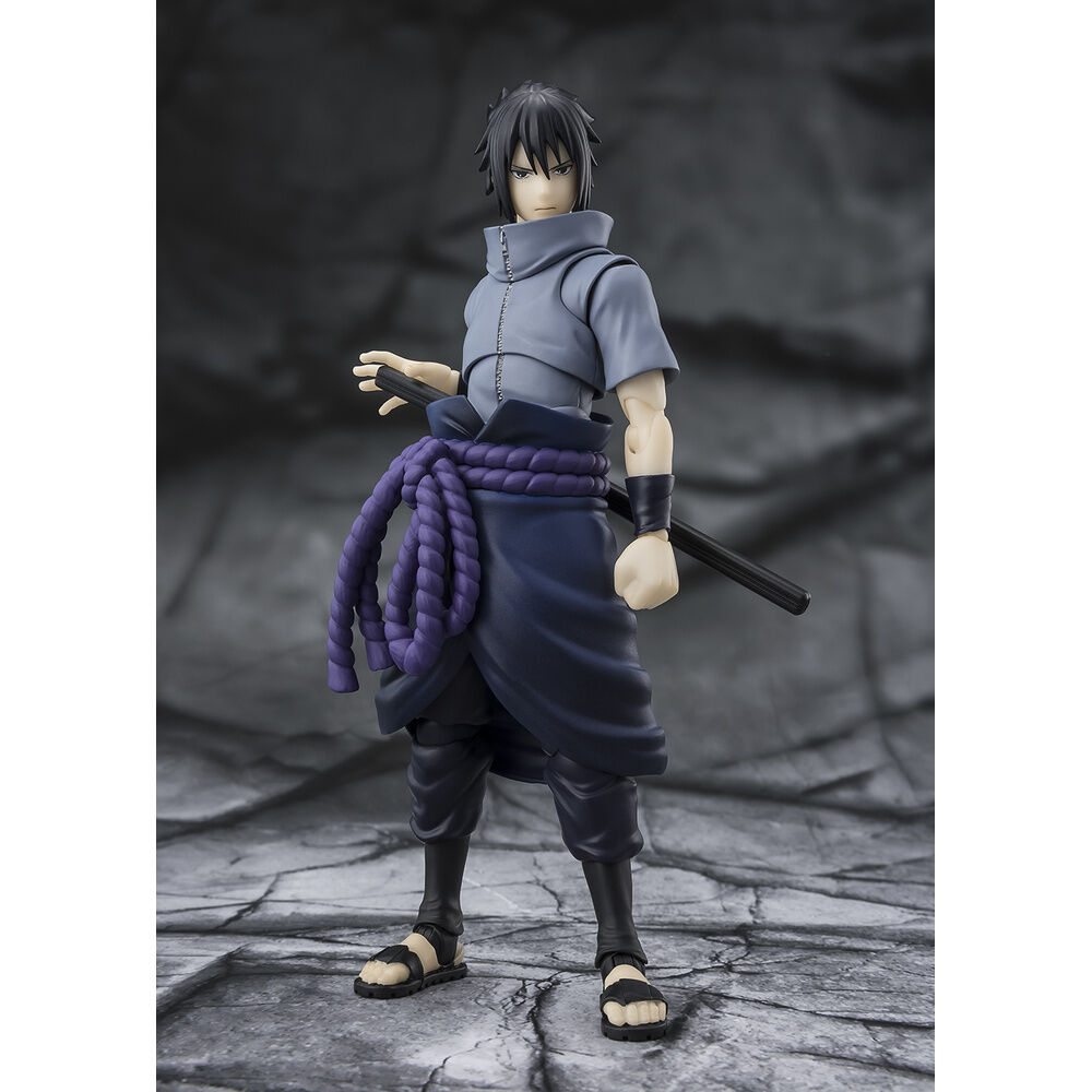 Naruto Shippuden Sasuke Uchiha Solitary Shinobi S.H.Figuarts figure 14,5cm