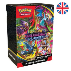 English Pokemon Phantasmal Flames Booster Bundle Collectible Card game