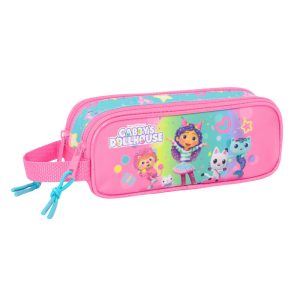 Gabbys Dollhouse Confetti double pencil case