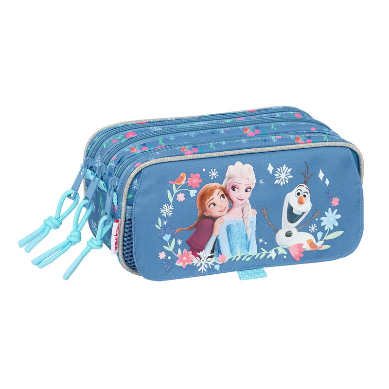 Disney Frozen triple pencil case - Image 2