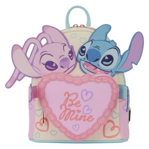 Loungefly Disney Stitch & Angel Be Mine backpack