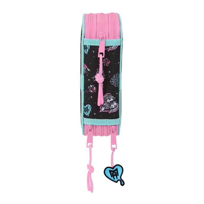 Monster High triple pencil case 37pcs - Image 4