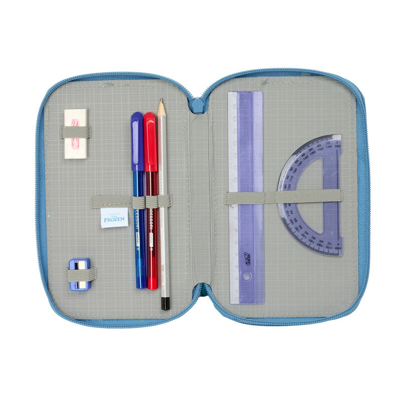 Disney Frozen triple pencil case 37pcs - Image 5
