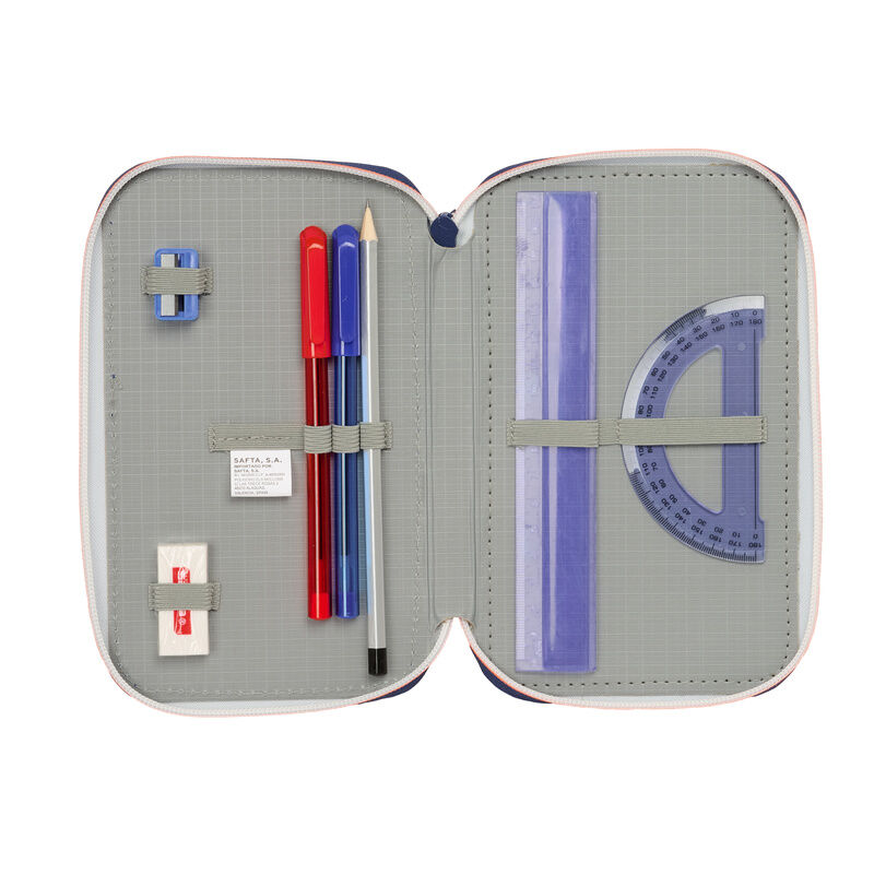 F.C. Barcelona 2 Equipment 25/26 triple pencil case 37pcs - Image 5