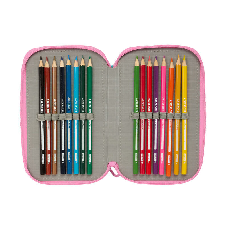 Monster High triple pencil case 37pcs - Image 6