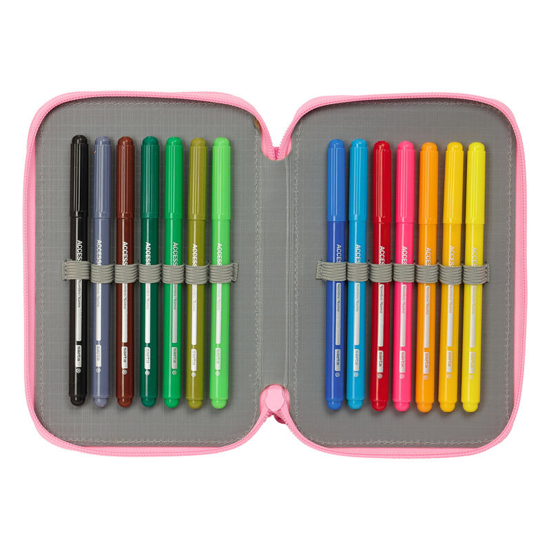 Peppa Pig Baby Pig double pencil case 29pcs - Image 6