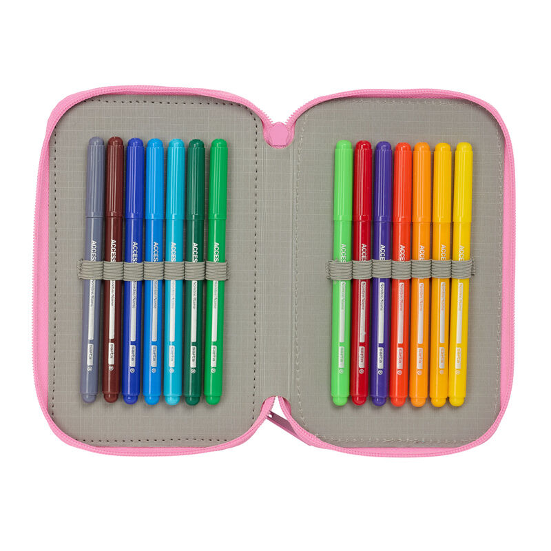 Monster High triple pencil case 37pcs - Image 7