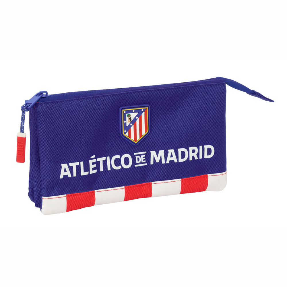 Atletico de Madrid triple pencil case