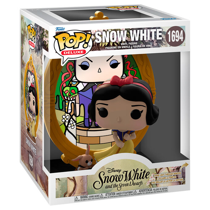 POP figure Deluxe Disney Snow White - Snow White Evil Queen Stained Glass