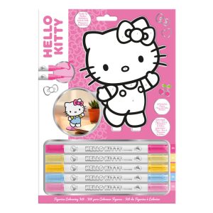 Hello Kitty and Friends Colouring set
