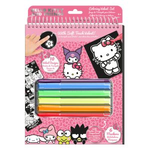 Hello Kitty and Friends Notebook + markers