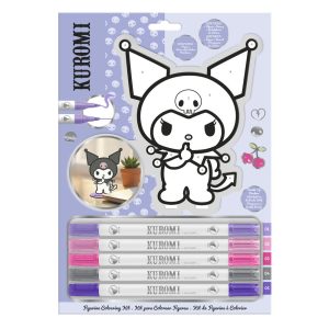 Hello Kitty Kuromi Colouring set