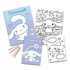 Hello Kitty Cinnamoroll Colouring set