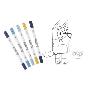 Bluey Colouring set