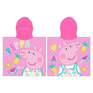 Peppa Pig microfibre poncho towel