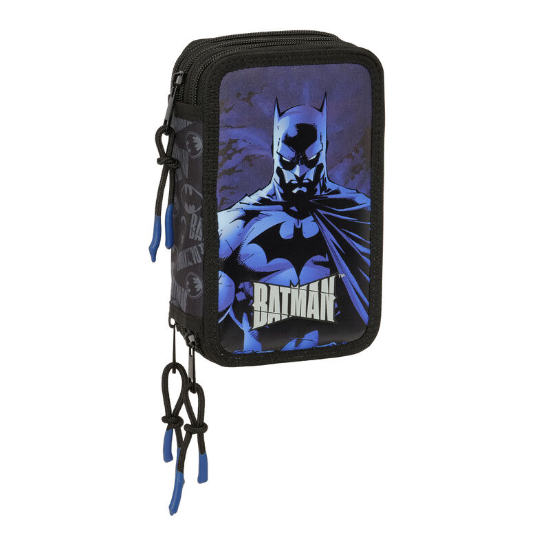 DC Comics Batman triple pencil case 37pcs