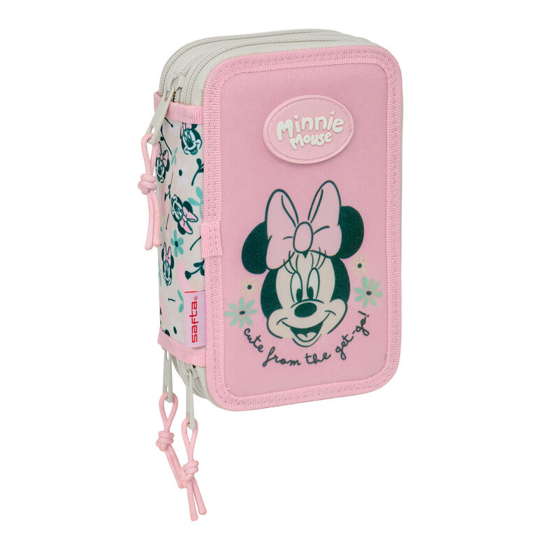 Disney Minnie Minty triple pencil case 37pcs