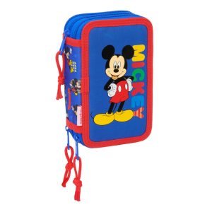 Disney Mickey Today triple pencil case 37pcs