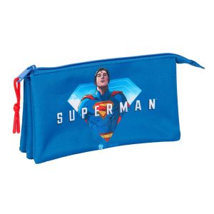 DC Comics Superman triple pencil case