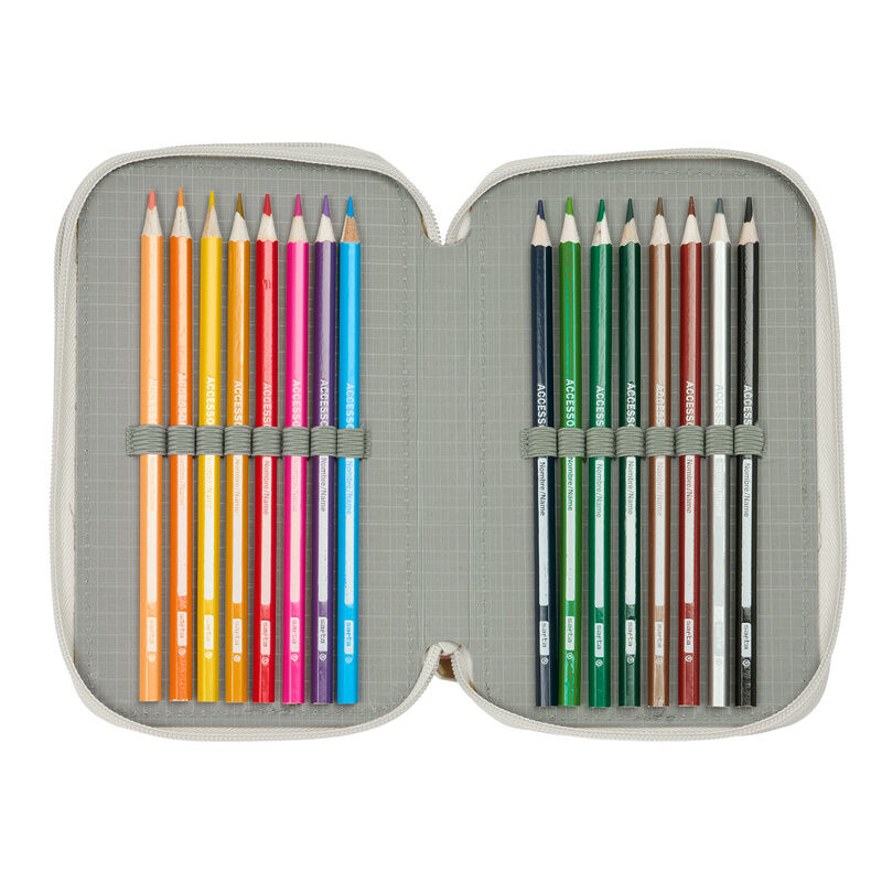 Disney Minnie Minty triple pencil case 37pcs - Image 6