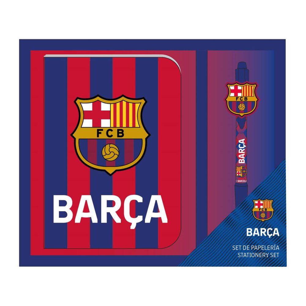 F.C. Barcelona Diary + pen