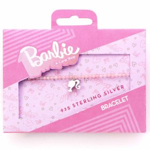 Barbie Silhouette Charm sterling silver bracelet
