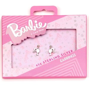 Barbie Silhouette sterling silver earrings