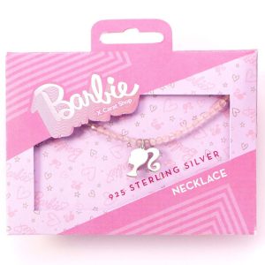 Barbie Silhouette sterling silver necklace