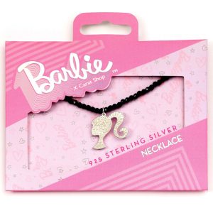 Barbie Silhouette sterling silver necklace