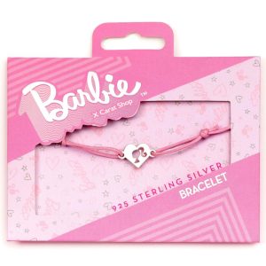 Barbie Silhouette Friendship terling silver necklace