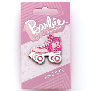 Barbie Roller Skate pin badge