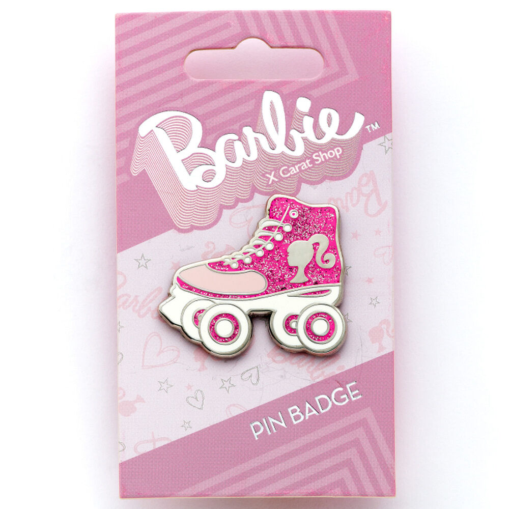 Barbie Roller Skate pin badge