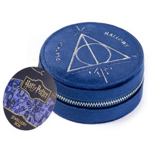 Harry Potter Deathly Hallows velvet jewellery box